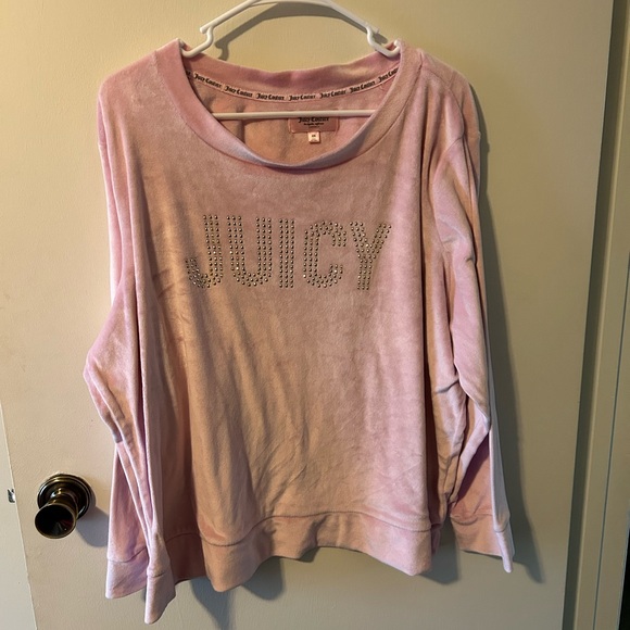 Juicy Couture Light Pink Sleepwear Top - Picture 2 of 6